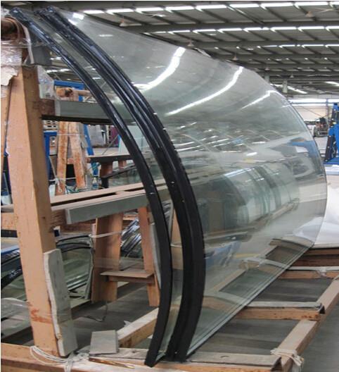 فلیٹ یا منحنی شکل کے ساتھ شیشے کو انسولیٹنگ