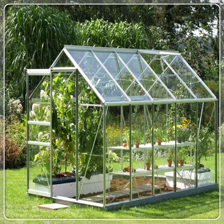 clear greenhouse glass